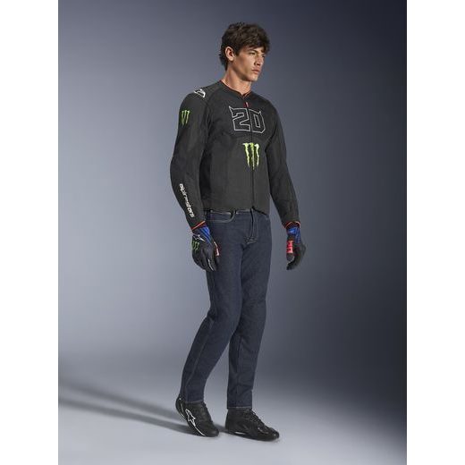 ALPINESTARS T-SPS AIR V2 MONSTER FQ20 KOLEKCIA – MOTOCYKLOVÁ BUNDA NA CESTNÚ JAZDU (ČIERNA/BIELA) 2026