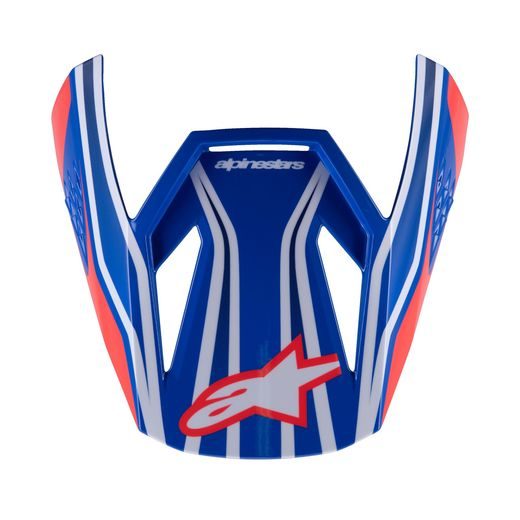 KŠILT PRO PŘILBY S-M3 WURX, ALPINESTARS (ČERNÁ/ŽLUTÁ FLUO/MODRÁ/ČERVENÁ)