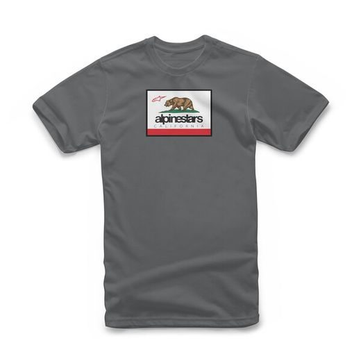 TRIKO CALI 2.0 TEE 2022, ALPINESTARS (TMAVÁ ŠEDÁ)