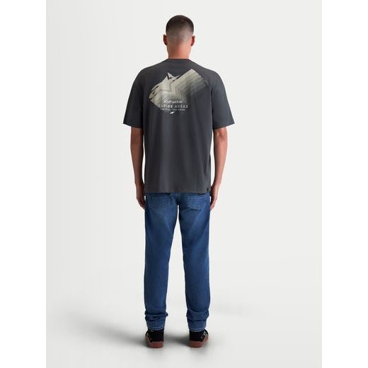 ALPINESTARS GHOST OVERSIZED CSF – VOĽNOČASOVÉ MOTO TRIČKO (TMAVO SIVÁ)