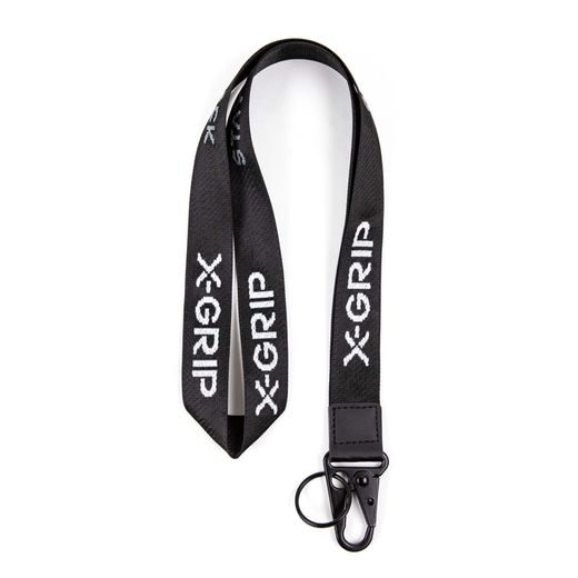 ZOSILNENÁ ŠNÚRKA NA KĽÚČE HEAVY DUTY X-GRIP – ČIERNA