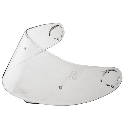 PLEXI PRE PRILBY F18 S PRÍPRAVOU PRE FÓLIU FOGCITY, ZED (ČÍRE)
