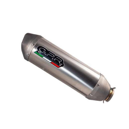 VÝFUK KOMPLETNÝ GPR PENTACROSS PNT.MX.39.IO BRUSHED STAINLESS STEEL INCLUDING REMOVABLE DB KILLER/SPARK ARRESTOR