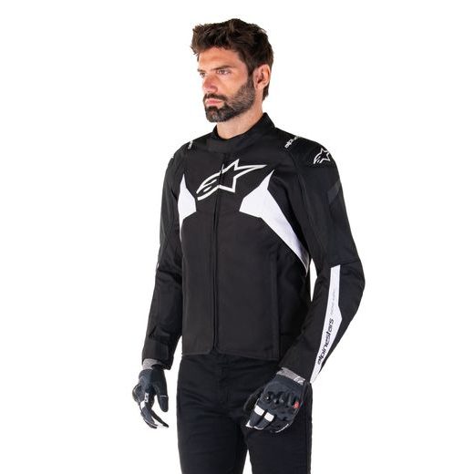 ALPINESTARS T-JAWS V4 WATERPROOF – MOTOCYKLOVÁ BUNDA NA CESTNÚ JAZDU (ČIERNA/BIELA) 2026