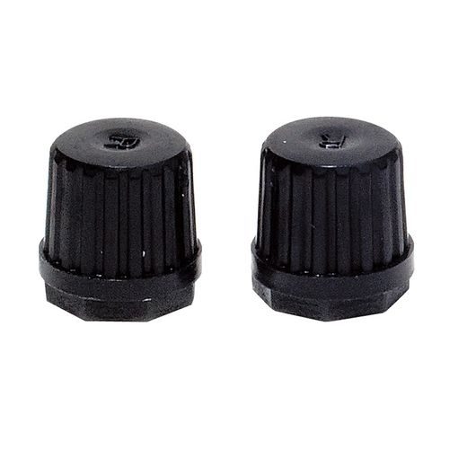ČEPIČKA AUTO VENTILU, OXFORD (ČIERNA, PLAST, PÁR)