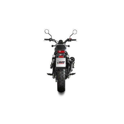 KONCOVKA VÝFUKU MIVV HR-1 H.090.LH1BC BLACK WITH CARBON CAP