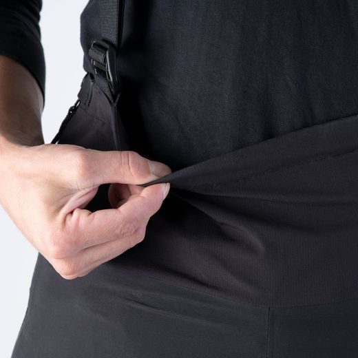 PRODLOUŽENÉ KALHOTY RAIN SEAL PRO, OXFORD ADVANCED (ČERNÉ)