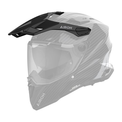 KŠILT PRO PŘILBU COMMANDER 2, AIROH (CARBON LESKLÝ)