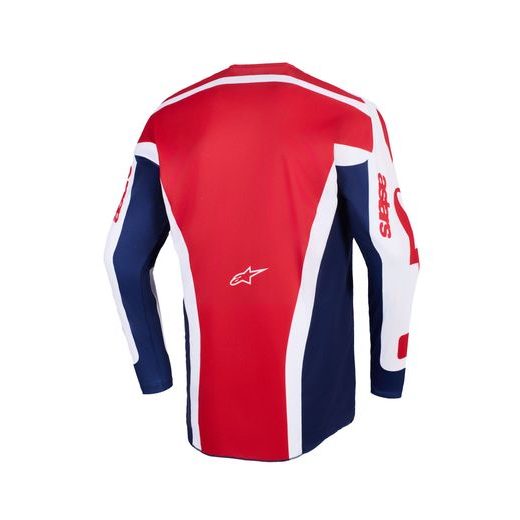 ALPINESTARS RACER RIWAY – MOTOKROSOVÝ DRES NA MX A ENDURO (BIELA/MODRÁ/ČERVENÁ) 2026