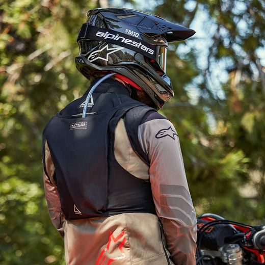 BUNDA TECHDURA, ALPINESTARS (ČERNÁ/HNĚDÁ) 2024