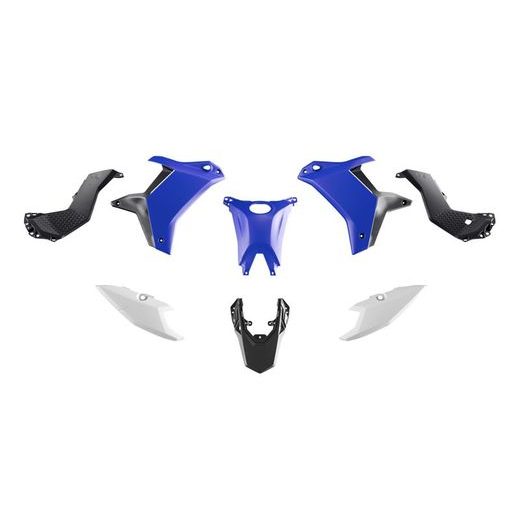 SADA PLASTOV YAMAHA TENERE, RTECH (MODRÁ-BIELA-ČIERNA, 5 DIELOV)