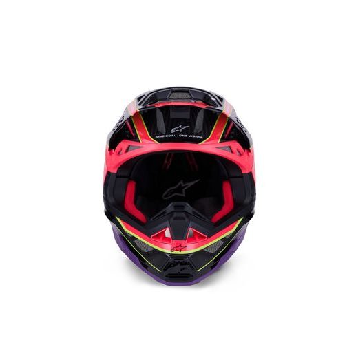 PRILBA SUPERTECH S-M10 ERA, ALPINESTARS (RŮŽOVÁ/FIALOVÁ/ŽLUTÁ FLUO) 2026