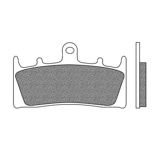 BRZDOVÉ DOŠTIČKY, NEWFREN (ZMES ROAD TOURING SINTERED) 2 KS V BALENÍ