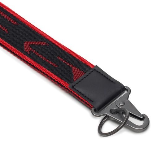 KĽÚČENKA KEY HOLDER SHORT, SPIDI (ČIERNA/ČERVENÁ)