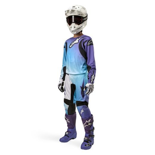 KALHOTY STELLA FLUID, ALPINESTARS, DÁMSKÉ (BÍLÁ/FIALOVÁ) 2024