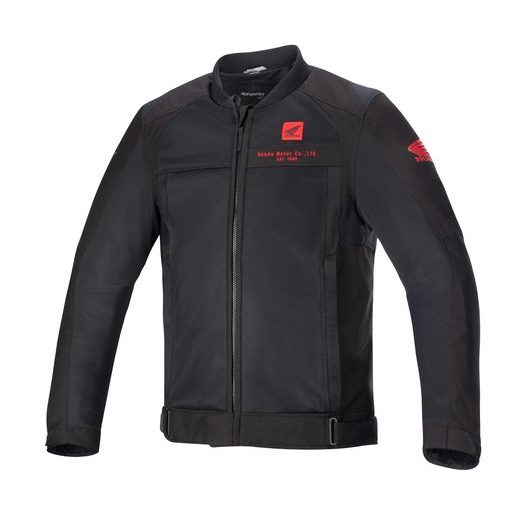 ALPINESTARS LUC AIR 2 HONDA KOLEKCIA – MOTOCYKLOVÁ BUNDA NA CESTNÚ JAZDU (ČIERNA/ČERVENÁ) 2024