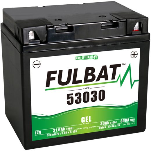 GELOVÝ AKUMULÁTOR FULBAT 53030 GEL (F60-N30L-A)