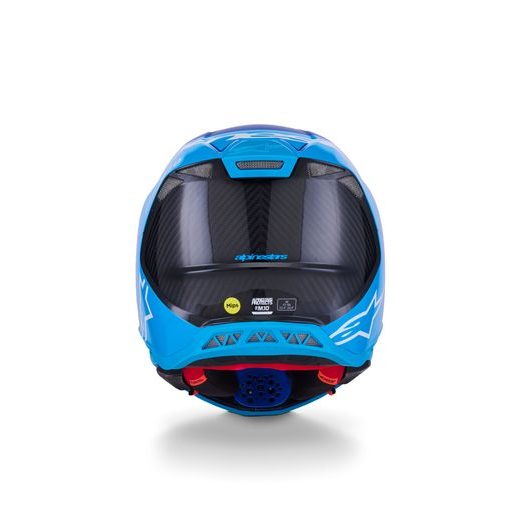 PRILBA SUPERTECH S-M10 FLOOD, ALPINESTARS (MODRÁ PERLEŤ/SVĚTLE MODRÁ/ČERNÁ/CARBON/MATNÁ/LESKLÁ) 2026