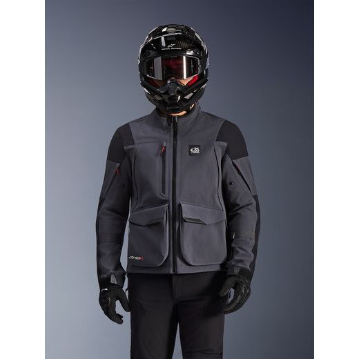 ALPINESTARS MAXDURA DRYSTAR XF – MOTOCYKLOVÁ BUNDA NA CESTNÚ JAZDU (TMAVO SIVÁ/ČIERNA) 2026