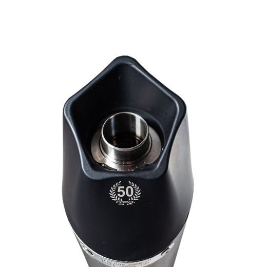 SLIP-ON EXHAUST GPR GPE ANN. SCOM.204.GPAN.PO CARBON LOOK INCLUDING REMOVABLE DB KILLER AND LINK PIPE