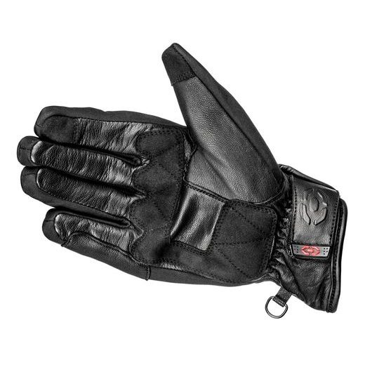 RUKAVICE PULSAR, 4SQUARE - PÁNSKE (ČERNÉ,ČERVENÉ) 2024