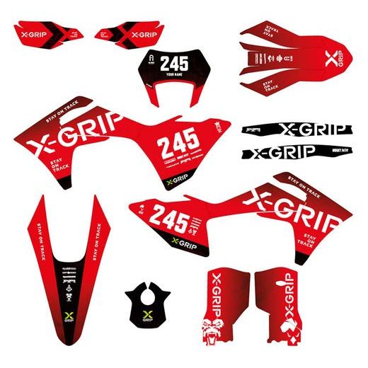 SÚPRAVA POLEPOV MOTOCYKLA X-GRIP – GASGAS EC 125 (2025) A ĎALŠIE MODELY