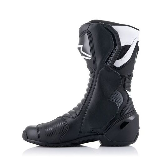 ALPINESTARS S-MX 6 – MOTOCYKLOVÉ TOPÁNKY NA CESTNÚ JAZDU (ČIERNA/BIELA/SIVÁ) 2023