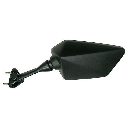 SPÄTNÉ ZRKADLO PLASTOVÉ (ROZSTUP SKRUTIEK 28 MM), Q-TECH, L