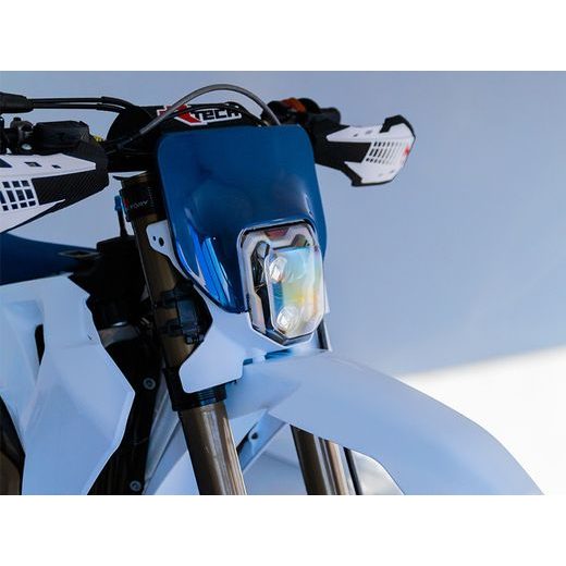 PREDNÁ MASKA VRÁTANE LED SVETLÁ HUSQVARNA, RTECH (MODRO-BIELA)
