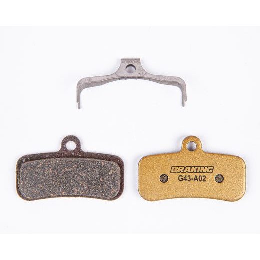 BRZDOVÉ DOŠTIČKY PRE SYSTÉMY SHIMANO, BRAKING (ZMES CARBO METALIC) 2 KS V BALENÍ