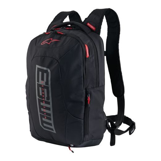 ALPINESTARS CITY HUNTER V2 MM93 KOLEKCIA – BATOH NA MOTORKU (MOTOCYKLOVÝ RUKSAK) (ČIERNA/SIVÁ/ČERVENÁ) 2025