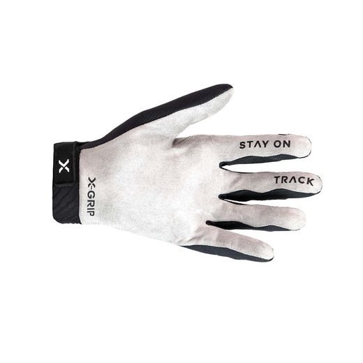 MOTOKROSOVÉ RUKAVICE X-GRIP TITANIUM – ČIERNA/BIELA