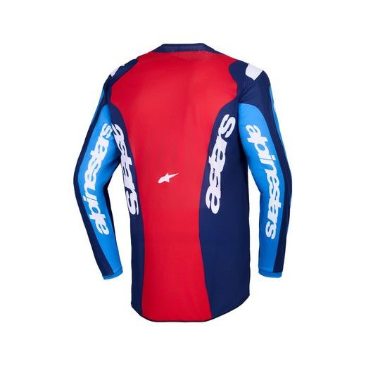 ALPINESTARS FLUID GRID – MOTOKROSOVÝ DRES NA MX A ENDURO (MODRÁ/ČERVENÁ) 2026
