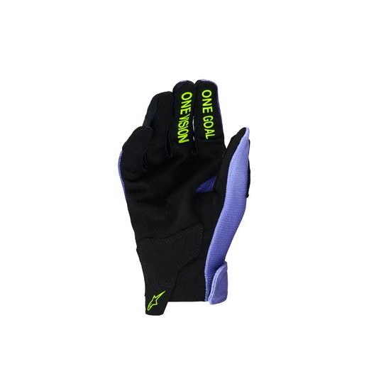 ALPINESTARS RADAR YOUTH – DETSKÉ MOTOKROSOVÉ RUKAVICE NA MX A ENDURO (FIALOVÁ/ŽLTÁ FLUO) 2026