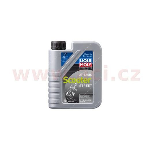 LIQUI MOLY MOTORBIKE 2T BASIC SCOOTER, MINERÁLNÍ MOTOROVÝ 2T OLEJ 1 L