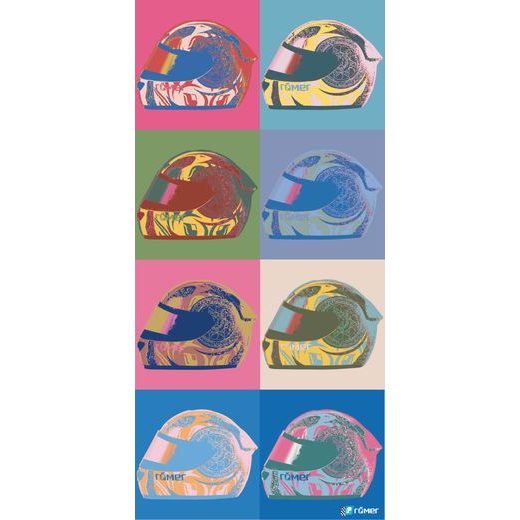 NÁKRČNÍK VIACÚČELOVÝ POP ART, ROLEFF