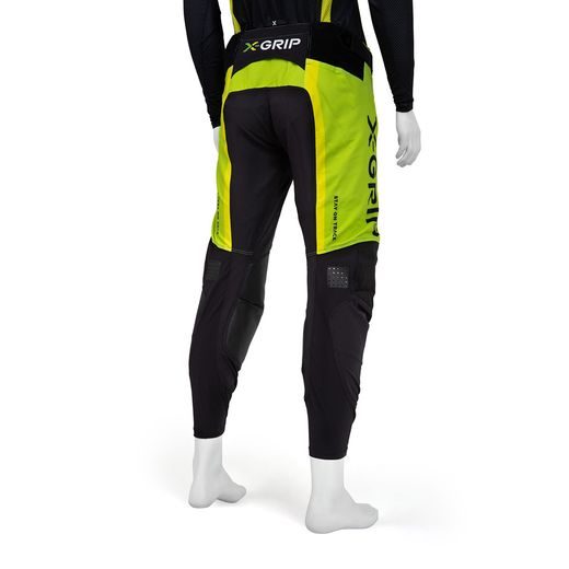 MOTOKROSOVÉ NOHAVICE X-GRIP TITANIUM – ZELENÁ, BEZ VRECIEK