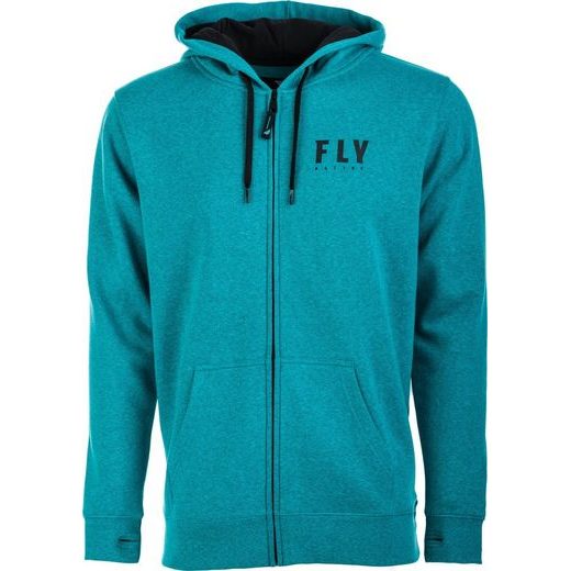 MIKINA LOGO, FLY RACING - USA (TYRKYSOVÁ, VEL. L)