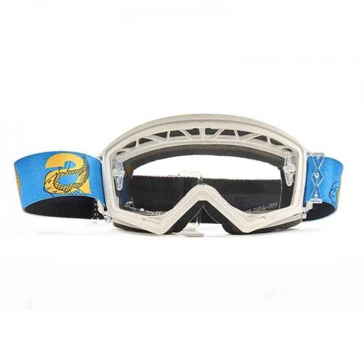 OKULIARE ARIETE MUDMAX JAPAN 14970-JVG PURPLE YELLOW - CLEAR LENS S ČAPMI