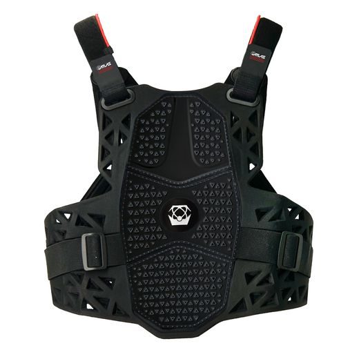 CHRÁNIČ HRUDNÍKA ATLAS CHARGER, DETSKÝ (ČIERNA)