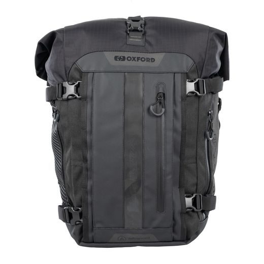 BRAŠNA NA SEDADLO SPOLUJEZDCE ATLAS T-30 ADVANCED TOURPACK, OXFORD (ČIERNA, OBJEM 30 L)