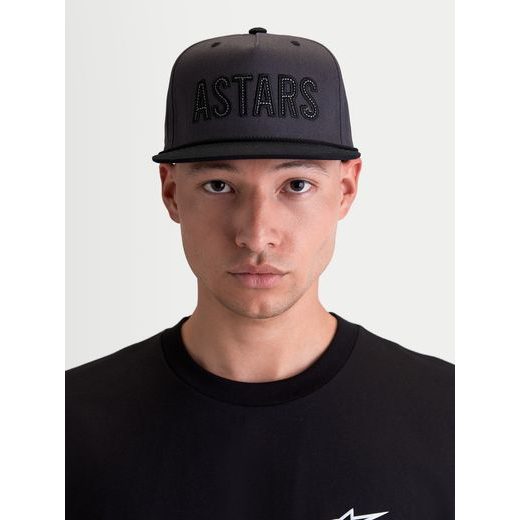 ALPINESTARS STADIUM SNAPBACK – VOĽNOČASOVÁ ŠILTOVKA (TMAVO SIVÁ/ČIERNA)