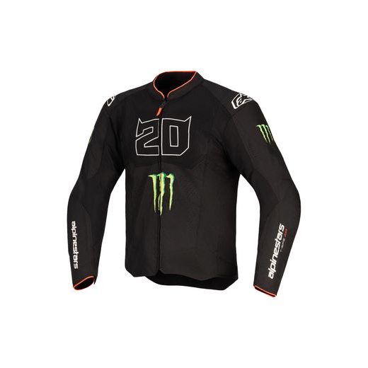 ALPINESTARS T-SPS AIR V2 MONSTER FQ20 KOLEKCIA – MOTOCYKLOVÁ BUNDA NA CESTNÚ JAZDU (ČIERNA/BIELA) 2026