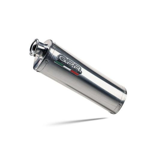 KONCOVKA VÝFUKU SLIP-ON GPR DUNE TRIOVALE TITANIO KOV.2.DUNE TITÁN INCLUDING REMOVABLE DB KILLER AND LINK PIPE