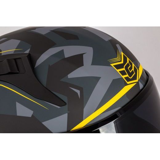 PRILBA AERO ATCK, CASSIDA (ŠEDÁ CAMO/ČERNÁ/ŽLUTÁ FLUO) 2023