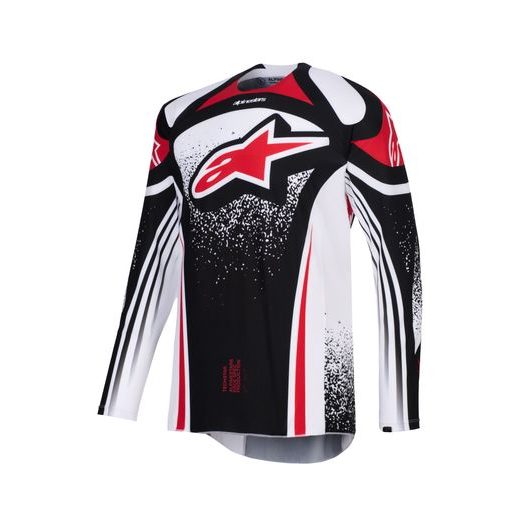 ALPINESTARS TECHSTAR NOMUR – MOTOKROSOVÝ DRES NA MX A ENDURO (ČIERNA/BIELA/ČERVENÁ) 2026