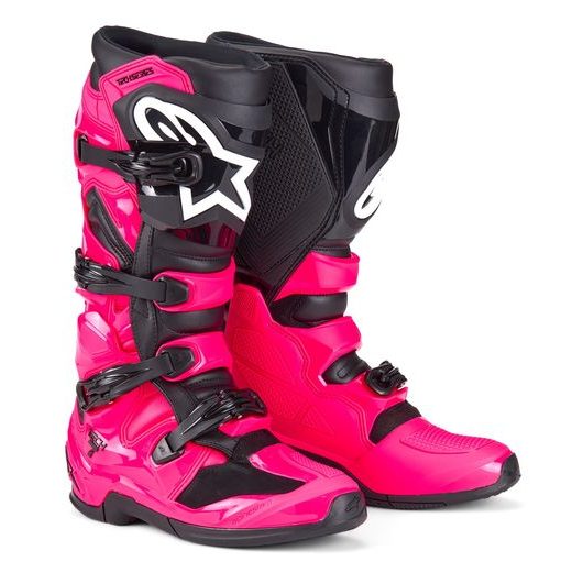 TOPÁNKY TECH 7, ALPINESTARS (RÚŽOVÁ/ČIERNA) 2025