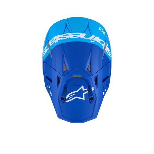 PRILBA SUPERTECH S-M10 FLOOD, ALPINESTARS (MODRÁ PERLEŤ/SVĚTLE MODRÁ/ČERNÁ/CARBON/MATNÁ/LESKLÁ) 2026