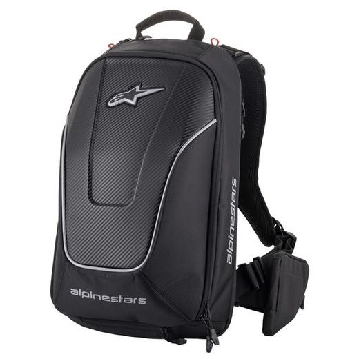 ALPINESTARS CHARGER PRE 2022 – BATOH NA MOTORKU (MOTOCYKLOVÝ RUKSAK) (ČIERNA, OBJEM 22 L)