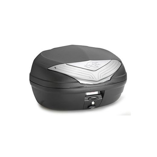 MONOLOCK TOPCASE URBAN - 46L, KAPPA (ČIERNY, ČÍRA ODRAZKA, KOMPOZIT, VR. PLATNE K628 A UNIVERZÁLNY MONT. SADY)